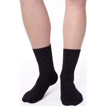 PONOŽKY CASUAL 43-46 černé 05