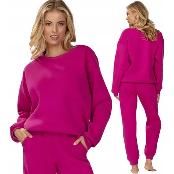 Dámské spodní prádlo Dkaren dámská souprava růžová běžný střih velikost M