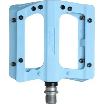Pedál na kolo HT Pedals Pedály HT-PA12A - kovové piny barva modrá