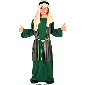 Karnevalový kostým Guirma Svatý Josef zelený dětský kostým Velikost: 10-12 let
