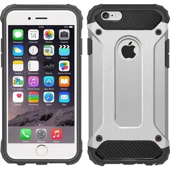 Pouzdro na mobilní telefon Zadní Kryt Pskom pro Apple iPhone 6S stříbrný