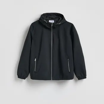 Dámský kabát Reserved - Bunda s&nbsp;kapucí - černý - 673IE-99X - 673IE-99X-XL