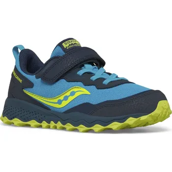 Chlapecké tenisky Boty Saucony Navy Yellow 1222099 UK 6