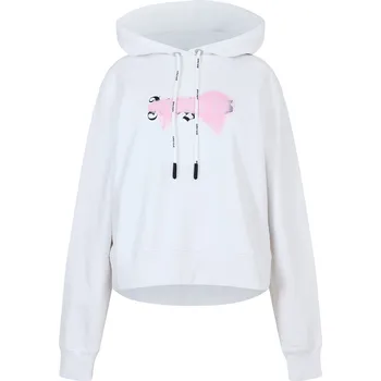 Dámská mikina Mikina PALM ANGELS White Pink 1223213 18 (2XL)