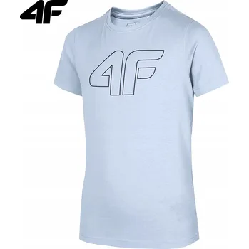 4F dětské tričko modré bavlna velikost 164