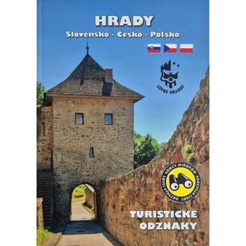 Literární cestopis Knížka Hrady a zámky Polsko Slovensko Česko odznak klub Lovci Výhledů registrační poplatek