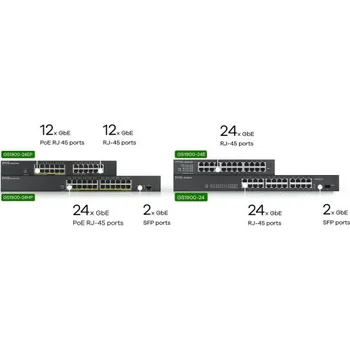 Switch Zyxel Gigabit 24-Port Switch GS1100-24 (GS1100-24-EU0103F)