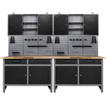 OLKIGROUP Dílenský ponk KLASIK II (6dílná sestava, 240 cm) 7942