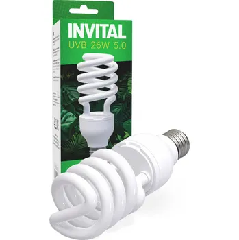 Teraristika INVITAL UVB žárovka 5.0 26 W
