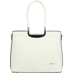 DELAMI Dámská kabelka D5904 white + 2 měsíce na vrácení zboží