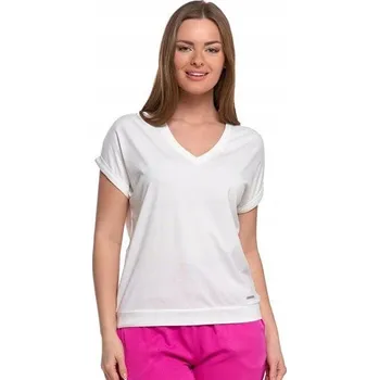 Podprsenka DÁMSKÁ BLŮZKA BAVLNĚNÁ S PŘÍMĚSÍ MODALU VÝSTŘIH DO V REGULAR FIT MORAJ XXL