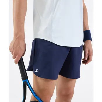 Pánské kraťasy KUIKMA Pánské tenisové kraťasy Essential+ krátké XL MODRÁ|ČERNÁ