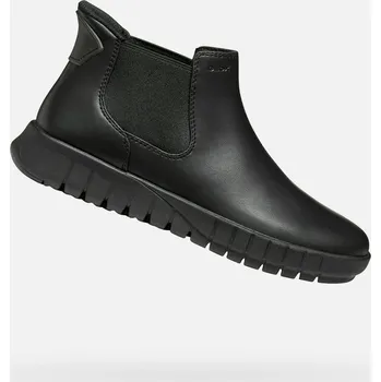 Dámské kozačky Geox Dámské Černá dámská kotníková obuv Geox Flextride Plus Černá 36 (2957131)