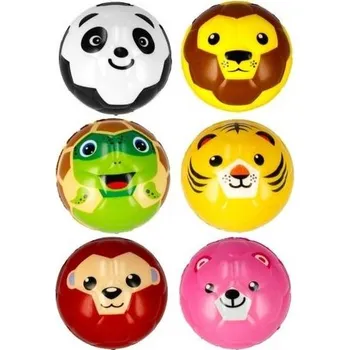 Hra na zahradu Piłka antystresowa 6 cm Zwierzątka