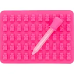 Forma silikonová Toro na medvídky 50ks s pipetou