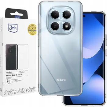 Pouzdro na mobilní telefon Zadní Kryt 3mk pro Xiaomi Redmi Note 15 bezbarvý