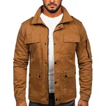 PŘECHODNÁ PÁNSKÁ BUNDA VELBLOUDÍ BARVY 10290 DENLEY_L