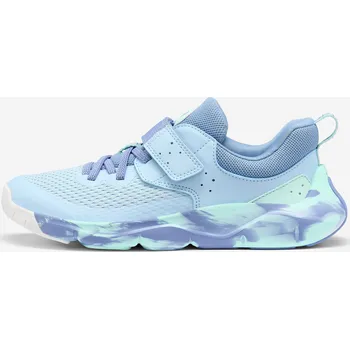 Dětská běžecká obuv DECATHLON Dětské boty na suchý zip a pružné šněrování Playful Fast vel. 28–39 37 MODRÁ|ZELENÁ