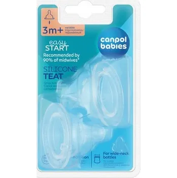 Dudlík Canpol babies silikonový 3 m+