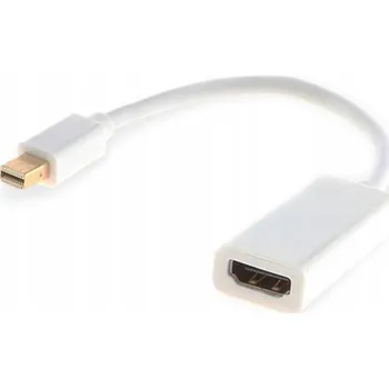 Video kabel Adaptér Mini DisplayPort – HDMI Savio CL-57 bílý
