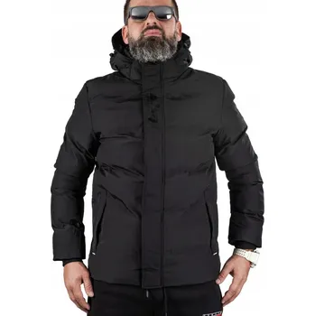 R.XXL Prošívaná pánská bunda s kapucí BIGI