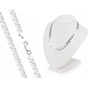 Řetízek STŘÍBRNÝ PÁNSKÝ ŘETÍZEK ŘETÍZEK 925 GUCCI 50 cm