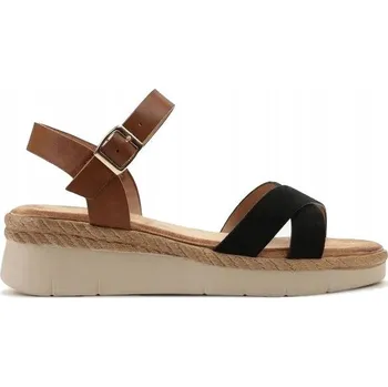 Dámská obuv Permani dámské sandály Elina na klínku, velikost 40