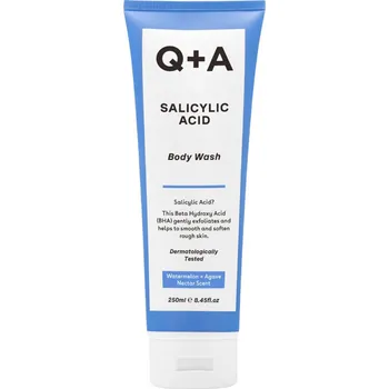 Q+A Salicylic Acid tělový mycí gel s kyselinou salicylovou proti akné, 250 ml