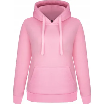 Dámská mikina MIKINA dámská S KAPUCÍ růžová 8BASE VELIKOST L