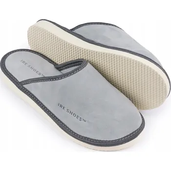 Dámské pantofle Exkluzivní dámské pantofle z nubukové kůže, letní nazouváky, měkké a lehké, velikost 41