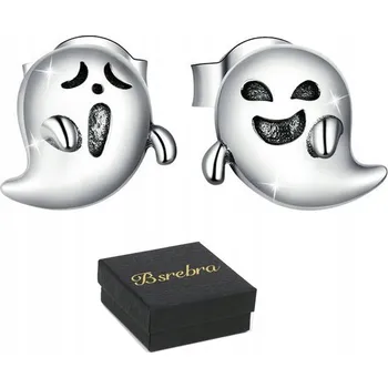 Náušnice Stříbrné Náušnice RYZOST 925 Náušnice STŘÍBRO Puzety Duch Pro Dívku