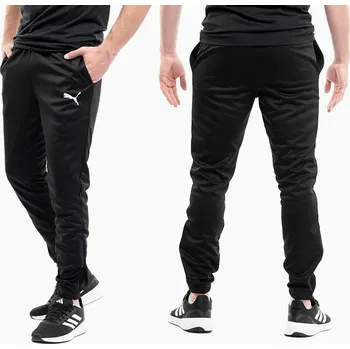 Pánské tepláky Puma teamRise DryCell 657390 černé vel. M