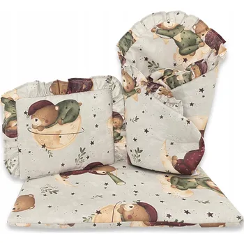 Doplněk pro panenku Sada pro panenku do kočárku, postýlky, kolébky MimiNu Baby Born MEDVÍDEK NA MĚSÍCI