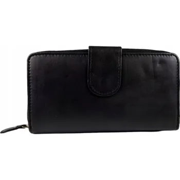 Peněženka Arucce dámská peněženka z pravé kůže černá