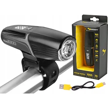 Cyklosvítilna PŘEDNÍ SVĚTLO MOON METEOR VORTEX 1000LM LED