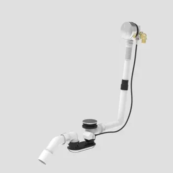 Sifon sifon vanový 830 s ovládáním chrom 35.042.00.0000 vanový odtokový komplet s přepadem je určen pro všechny typy van