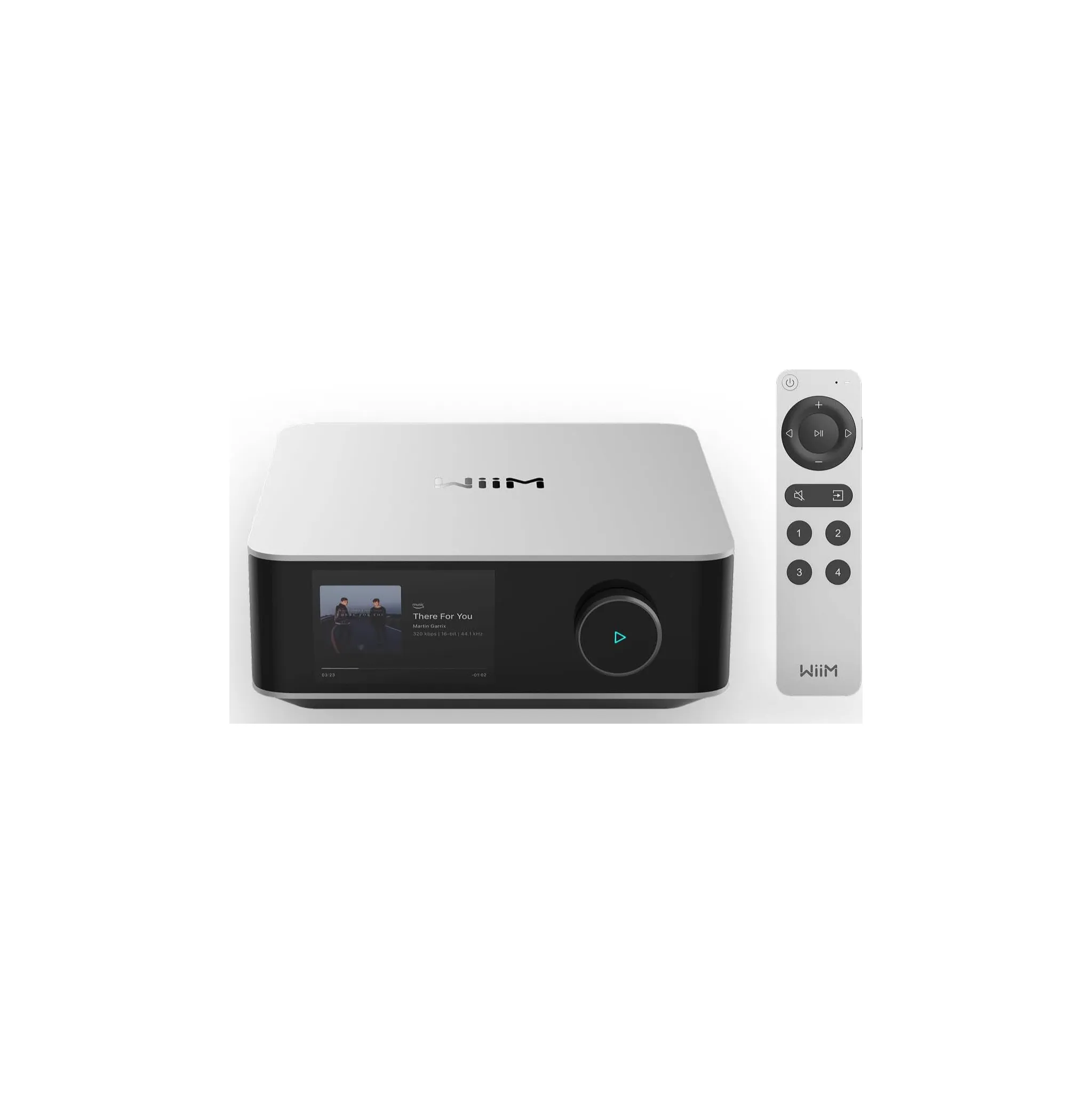 Fotografie 1 - Hi-Fi Zesilovač WiiM Amp Ultra Stříbrný