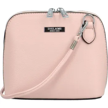 Kabelka DELAMI Dámská crossbody kabelka D6100 pink new + 2 měsíce na vrácení zboží