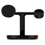 Baseus Swan 3v1 MagSafe 20W (Apple Watch/AirPods/iPhone) (WXTE000101) černá