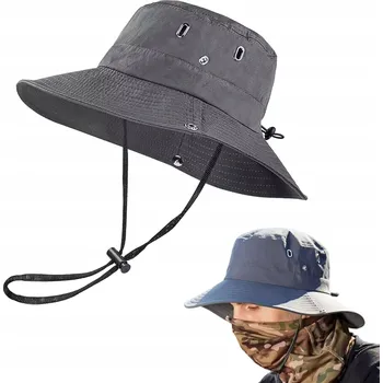 Klobouk TURISTICKÝ KLOBOUK SLUNEČNÍ dámský pánský S UV FILTREM 50+ na léto
