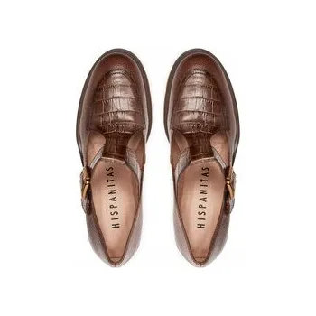 Dámská obuv Hispanitas Dámské polobotky BHI254279 BOLERO-I25 Hnědá