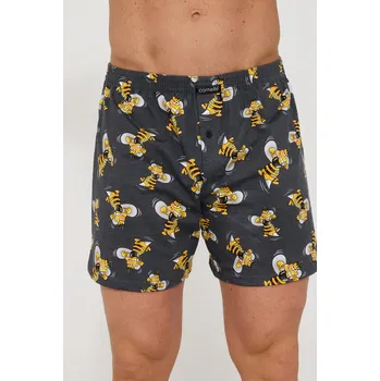 Pánské spodní prádlo BOXERKY CLASSIC 3-5XL W/26 GRAFIT 4XL