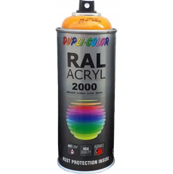 Barva ve spreji Dupli-Color Akrylový lak lesklý RAL 2000