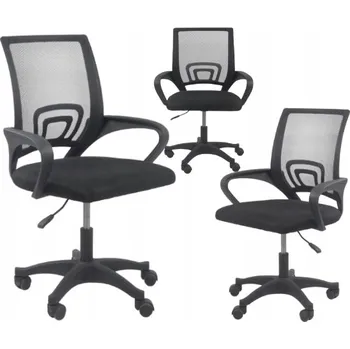 ERGONOMICKÁ OTOČNÁ ŽIDLE KANCELÁŘSKÁ ALEX CZARNY