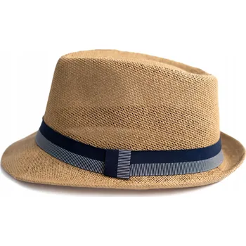 Klobouk Art of Polo slaměný klobouk hnědý velikost 58