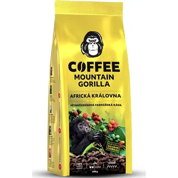 Káva Mount Elgon Africká královna zrnková 250 g