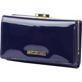 Peněženka Mato Grosso dámská kožená peněženka z přírodní kůže – modrá
