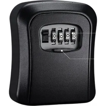 Železářství Kovový trezorová skříňka na klíče s kódem Skrytka Skříňka Schránka
