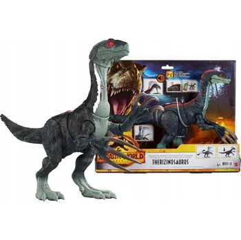 Figurka Figurka Mattel Jurassic World Zvukový Therizinosaurus s útokem