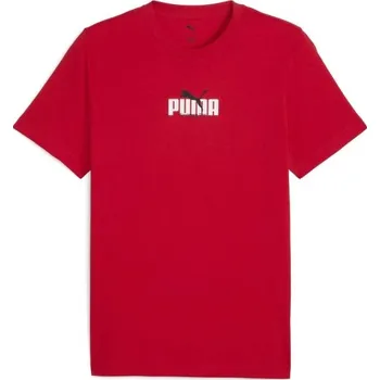 Pánské tričko Pánské triko Puma GRAPHIC WORDING TEE M Červená, Mix